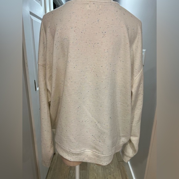 Saltrock Live For The Open Spaces Oversized Confetti Crew Neck Sweatshirt - Picture 8 of 16